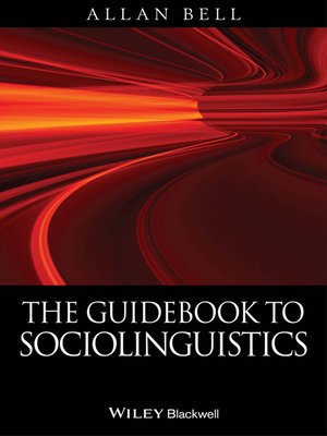 cover image of The Guidebook to Sociolinguistics